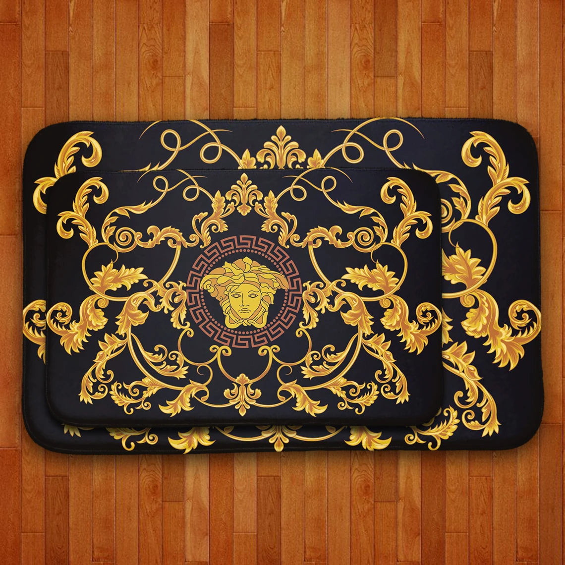 Medusa Tür Matte Luxus Marke Weiche Bad Teppich Bad Matte Küche Teppich Schlafzimmer Nachttisch Boden Matte Flanell Zimmer Eingang Türmatte